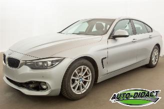 Damaged car BMW 4-serie 418d 110kW Automaat Navi Leder 2018/10