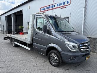 bruktbiler bedrijf Mercedes Sprinter 519 3.0CDI Euro6 432 Automaat Oprijwagen/autotransporter 2017/4