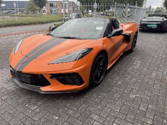 krockskadad bil auto Corvette  C8 Corvette Sting Ray C8 Europese auto 2025