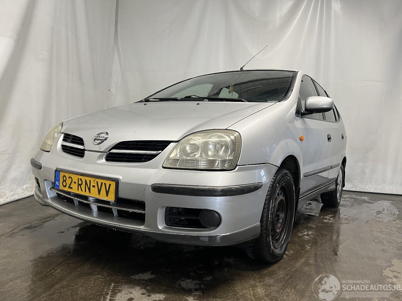 Nissan Almera Almera Tino (V10M) MPV 1.8 16V (QG18DE) [85kW]  (12-2002/02-2006)