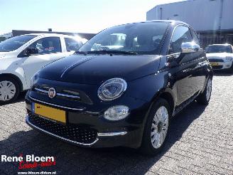 skadebil auto Fiat 500 1.2 Lounge Navi 2017/2