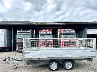 skadebil aanhanger Saris  N/A kipper 3500KG (kiepwagen) aanhanger - 1e eig - gewicht 886KG - loofrekken 60cm - ex btw 2021/6