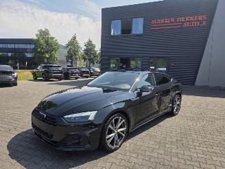 krockskadad bil auto Audi A5 AUTOM / PANO / SPORT- INTER LEER / CAMERA / 50 DKM 2022/9