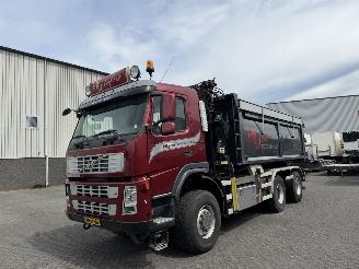 dañado camiones Terberg  FM1350-WDGL 6X6 Met Kraan 2005/10