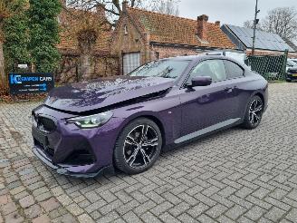 Damaged car BMW 2-serie 218i Aut. Mpak Coupe 2023/2