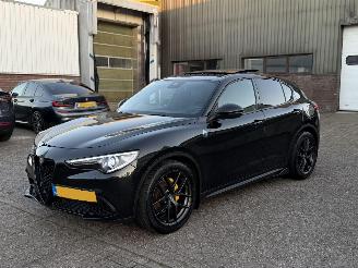 damaged passenger cars Alfa Romeo Stelvio 2.0 T 280Pk AWD Super Pano Harman Kardon 2017/6