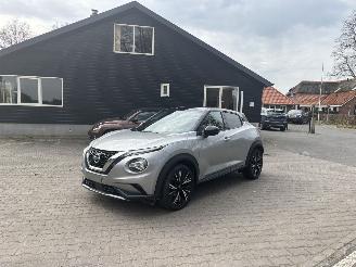 krockskadad bil auto Nissan Juke N-DESGIN BOSE SPORT NAVI CLIMA CAMERA PDC B.J 2021 PLAATSCHADE 2021/7