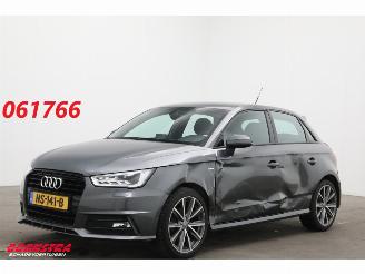 krockskadad bil auto Audi A1 Sportback 1.0 TFSI Sport S line Edition Xenon Navi Clima Cruise PDC 81.102 km! 2018/2